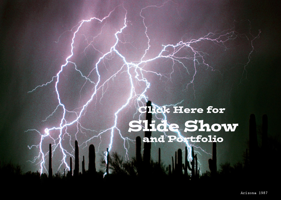 Extreme severe weather and lightning photography slide show